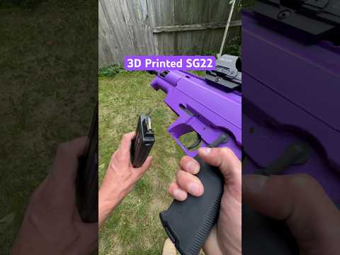 3D Printed 22LR First Shots!