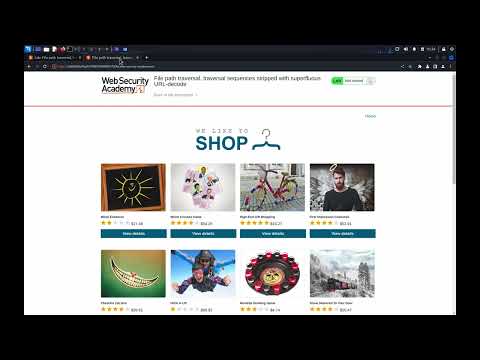 Testing for directory traversal vulnerabilities with Burp Suite