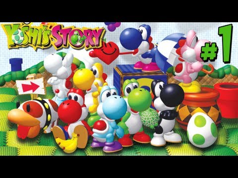 yoshi's story nintendo 64 rom español