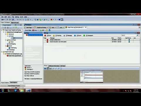 Test Complete Video Series -- Part 5 (Data Driven Testing) Video ...