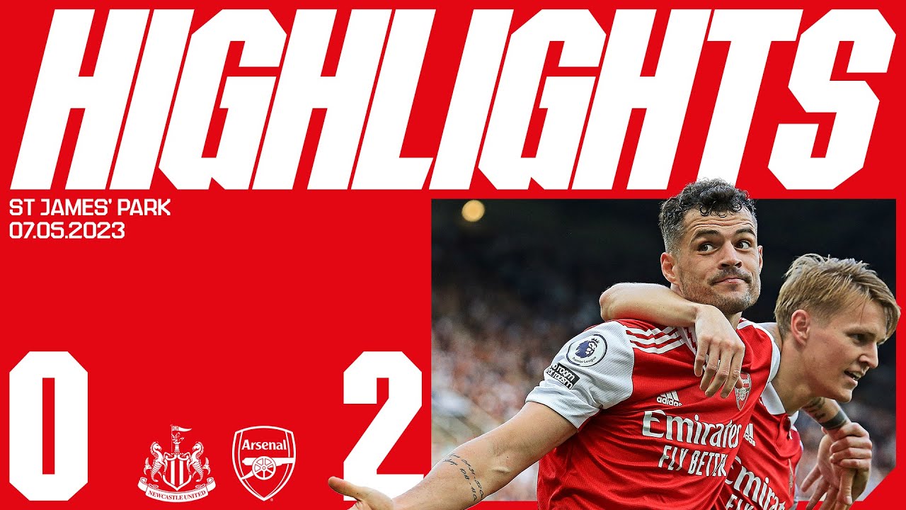HIGHLIGHTS | Newcastle United 0-2 Arsenal | Odegaard, Schar (OG)