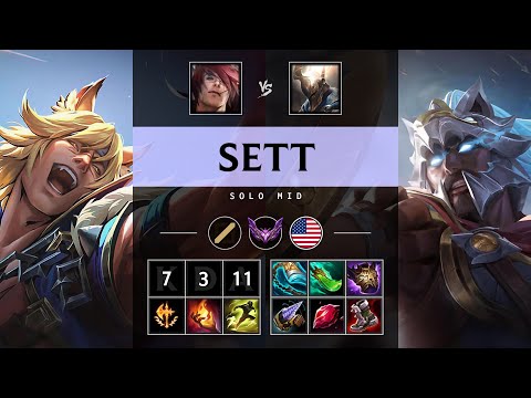 Sett Mid vs Pantheon - NA Master Patch 25.10