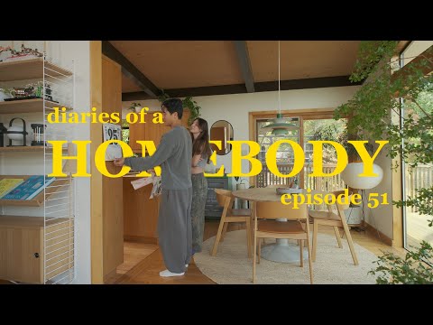 home updates, weekend morning routine, planting an indoor tree | Homebody Diaries