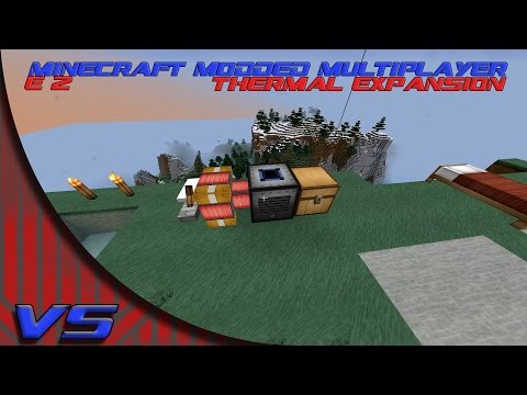 Minecraft Modded Multiplayer Survival! : Episode 2 : Thermal Expansion