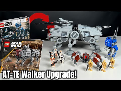 8 einfache Upgrades für deinen AT-TE Walker! | LEGO Star Wars Set 75337 Modifikation