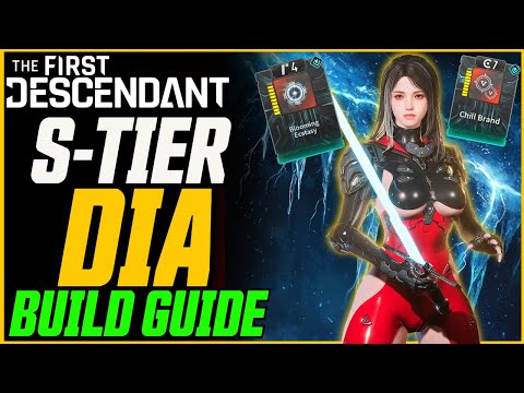Dia is INSANE (100% Crit) // The First Descendant Dia Build Guide