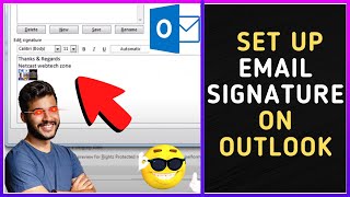 How to Set Up Email Signature on Outlook?