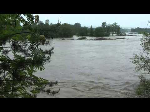 Isar Hochwasser 02 06 13 in Geretsried