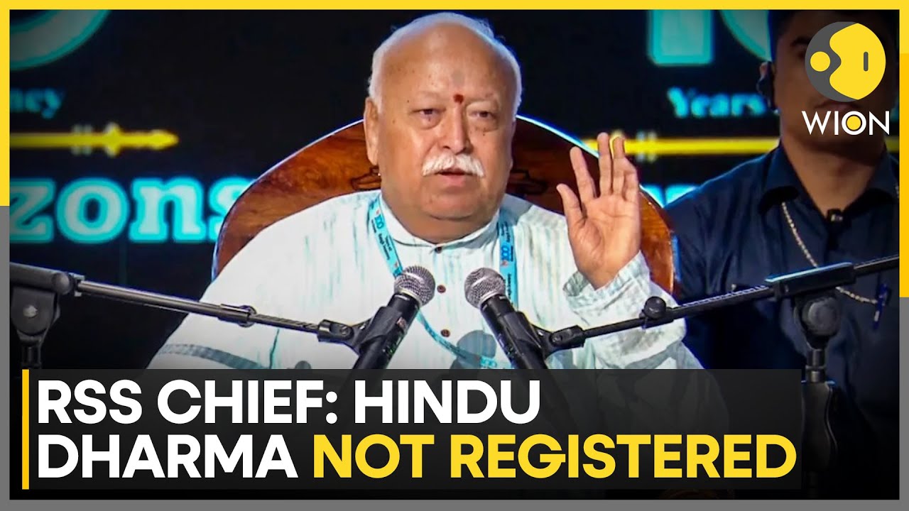 India: RSS Chief Mohan Bhagwat Slams Critics On RSS Registration Status | WION