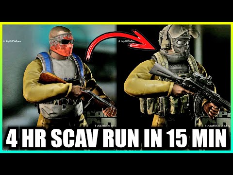 4 HR SCAV Run in 15 Min