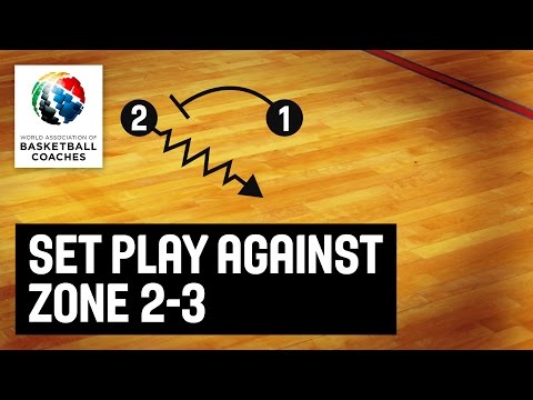 Set Play Against Zone 2-3 - Jasmin Repesa - Basketball Fundamentals