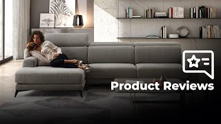 Divano con sedute scorrevoli Newport