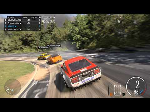 Can the Forsberg 280z Survive 3-Way Battle on Nürburgring? (Forza Motorsport)