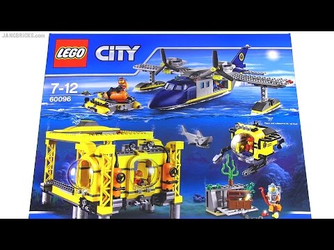 Vidéo LEGO City 60096 : La base opérationnelle en haute-mer