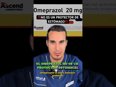 💊OMEPRAZOLE is not a STOMACH PROTECTOR - They have been fooling you all these years