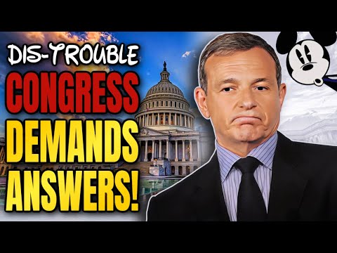 Disney Faces an Angry Congress: Representative from the Left Demand Answers from Bob Iger!