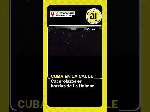 Cacerolazos en El Cotorro , La Habana