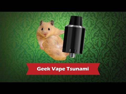 GeekVape Tsunami - обслуживаемый атомайзер для дрипа - видео 1