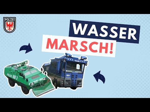 Das perfekte Team? Wasserwerfer und Sonderwagen | Vlog #3