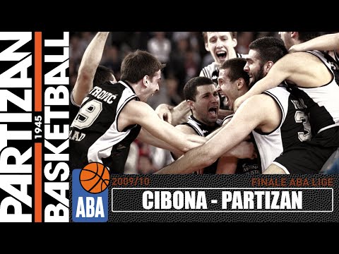 CIBONA - PARTIZAN 74-75 | FINAL ABA LEAGUE 2009/10 |