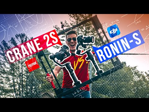 Zhiyun Crane 2S vs. DJI Ronin S test using math // which one is smoother?