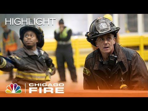 Casey, Severide and 51 Try to Save a Man Trapped Under a Forklift - Chicago Fire
