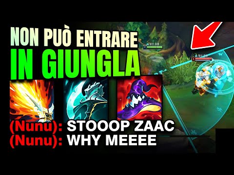 ZAC FULL AP ma campero il Jungler nemico TUTTO IL TEMPO e non farma nulla