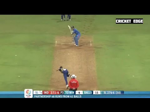 Ms Dhoni Ball By Ball Batting In 2011 World Cup Final | India vs Siri Lanka 2011 Final Highlights