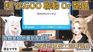 當著觀眾的面密謀「整蠱」YAGOO？這企劃能過審嗎？【白上フブキ】【尾丸ポルカ】【hololive中文精華】【ホロライブ切り抜き】
