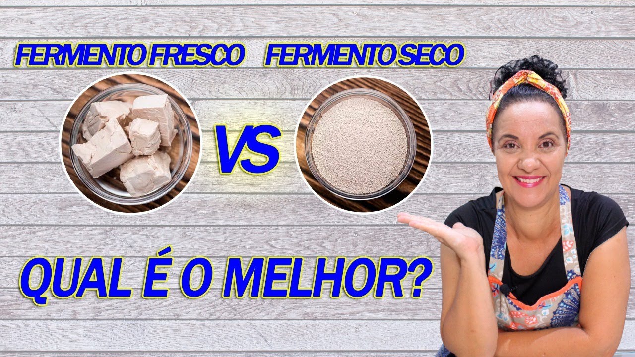 CONFEITEIRO PRECISA SABER QUAL É O MELHOR FERMENTO SECO ou FRESCO