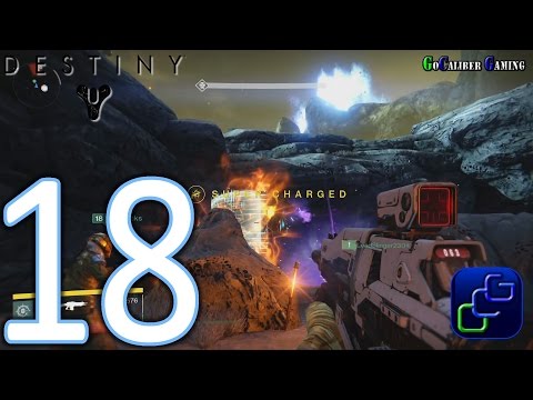 DESTINY PS4 Walkthrough - Part 18 - Level 14 Strike: Winter's Run - Ishtar Sink, Venus