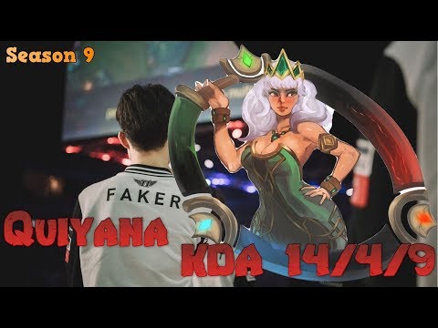 Faker Qiyana Really Good! Faker Quiyana vs Azir Mid - LoL Season 9 KR Ranked | League of Legends