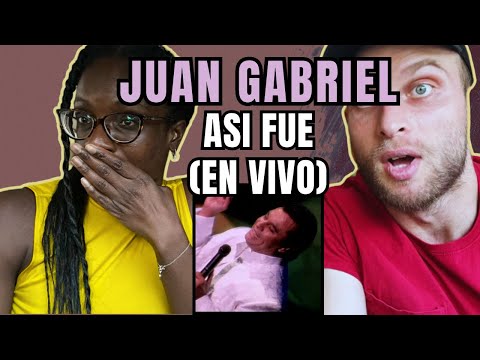 Juan Gabriel - Así Fue (En Vivo) Reaction | FIRST TIME LISTENING TO JUAN GABRIEL