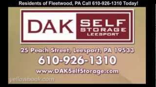 preview picture of video 'Self Storage near Fleetwood PA (610) 926-1310 Pennsylvania'