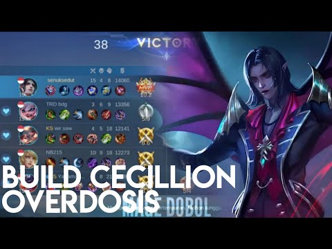 BUILD CECILION TERPEDAS 2022 SAMPAI OVERDOSIS | MAGE TERBAIK SEPANJANG SEASON - MOBILE LEGENDS