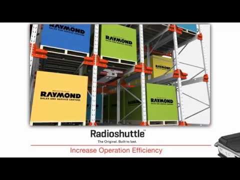 Radioshuttle High Density Pallet Storage System/ Brought to You by Raymond