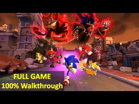 『Sonic Forces Overclocked(v1.5)』 Full Game 100% Walkthrough (No Damage / S Ranks / All Collectibles)
