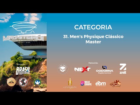 31. Men's Physique Clássico Master - Mr. Niterói 2024