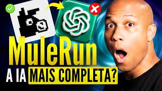 MuleRun 🤖 Chega de abrir 12 abas! Essa nova IA faz todo o trabalho duro por você!