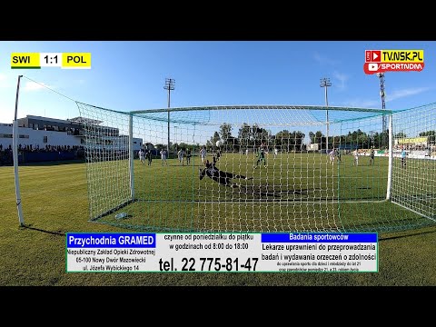 tv.nsk.pl [bramki, karny] MKS Świt Nowy Dwór Maz. - Polonia Warszawa SA 1:1 (1:0) 2021-06-05 g.17:00