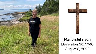 Marion Johnson Celebration of Life, August 25.  2026