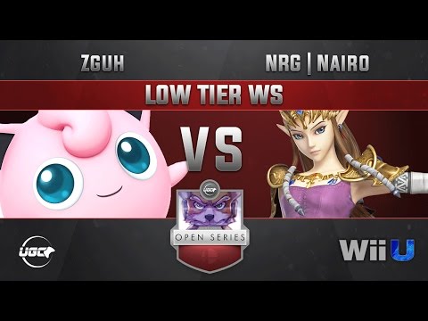 UGC Smash Open Low Tiers LOW TIER WS - Zguh (Jigglypuff) vs NRG | Nairo (Zelda)