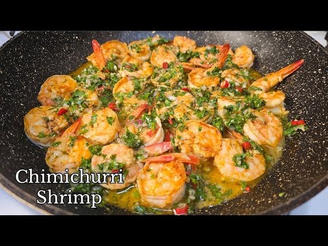 Chimichurri Shrimp| 30 minute meal