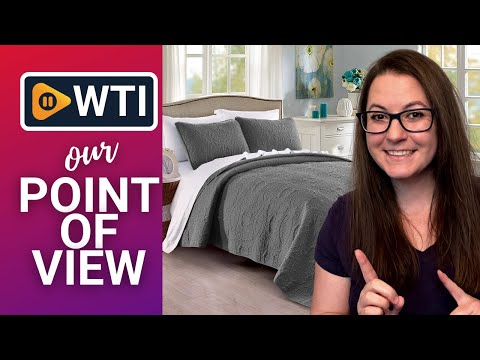 Quilt Set King/Cal King/California King Size Dark Grey - Oversized Bedspread - Soft Microfiber Lightweight Coverlet for All Season - 3 Piece Includes 1 Quilt and 2 Shams - WTI product video review