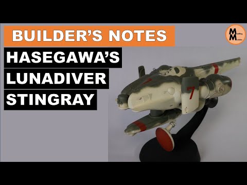 Hasegawa's 1/35th scale Lunadiver Stingray - Builder's Notes