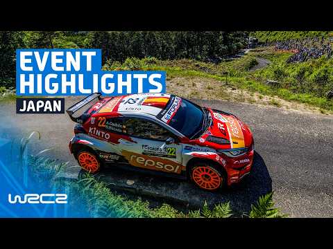 WRC2 Event Highlights | WRC FORUM8 Rally Japan