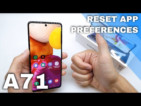 How to Reset Applications on Samsung Galaxy A71