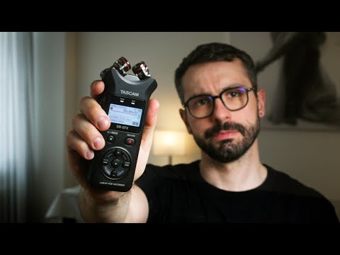 the best audio recorder for beginner filmmakers - Tascam DR-07X