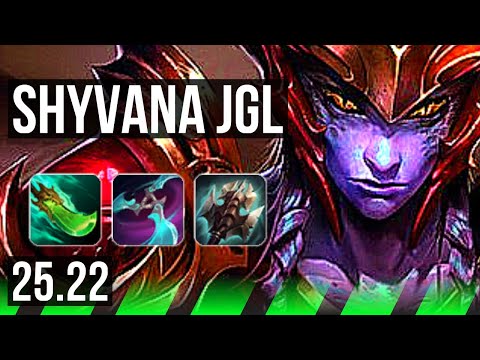 SHYVANA vs VOLIBEAR (JGL) | 14/1/4, Legendary | NA Master | 25.22
