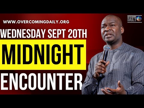 [WEDNESDAY SEPT 20TH] MIDNIGHT SUPERNATURAL ENCOUNTER WITH THE WORD OF GOD | APOSTLE JOSHUA SELMAN